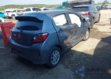 2021 Mitsubishi Mirage Carbonite Edition/Es/Le z USA, uszkodzony, nr VIN ML32AUHJ8MH007461
